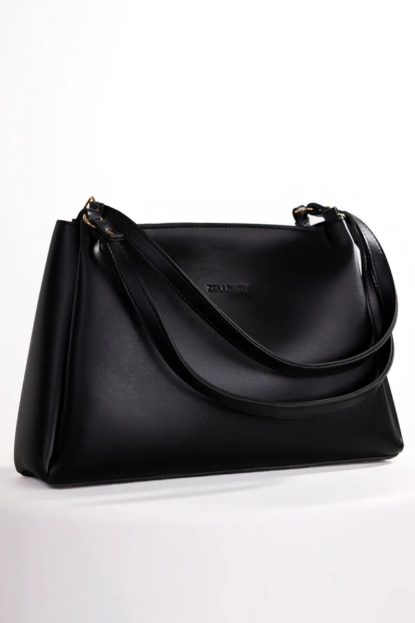 WBS25E593_BLACK_1 Tote Bags - E593 - Image 1