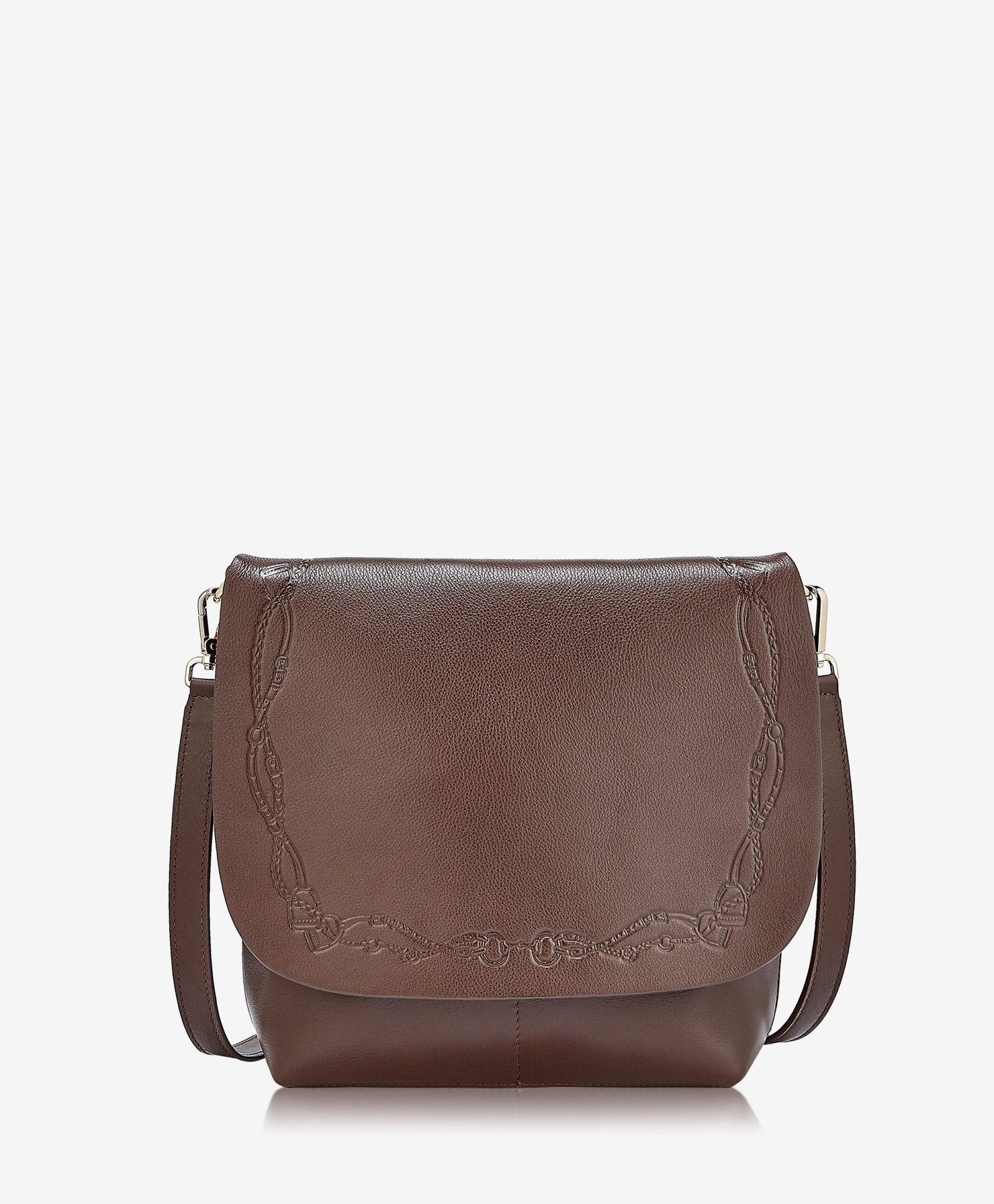 ANDGIGISPTBRN-1.jpg Bagivo Andie Bridle Crossbody - Image 1