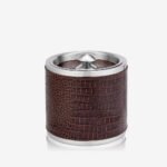 Bagivo Leather Ice Bucket with Tongs